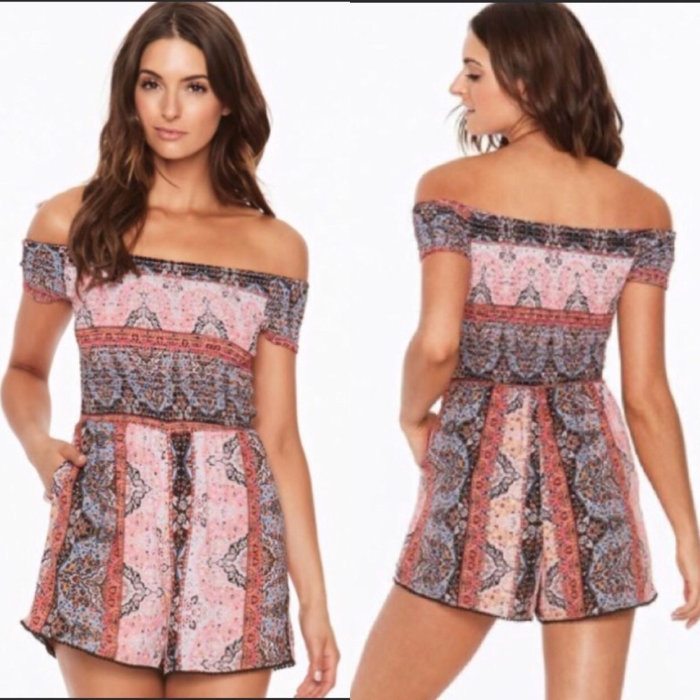 L Space Nanette Rhapsody Romper